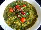 Spinach with Chana Dal