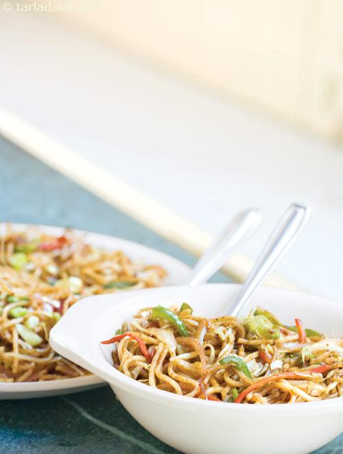 Hakka Noodles Chinese Cooking Recipe