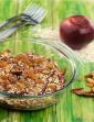 Healthy Apple Crumble, Indian Style Eggless Apple Crumble