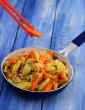 Cabbage, Carrot and Babycorn Stir-fry
