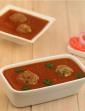 Cabbage Soya Koftas in Coriander Tomato Gravy in Hindi