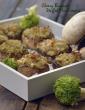 Cheesy Broccoli Stuffed Mushrooms