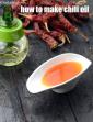 Chili Oil, Chilli Oil for Chinese Recipes