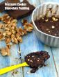 Pressure Cooker Chocolate Pudding,  Steamed Cooker Eggless Pudding