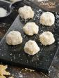 Coconut Ball Cookies, No Bake Quick Eggless Cookies