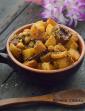 Kumror Chhokka , Bengali Potato and Pumpkin Sabzi