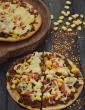 Mexican Rajma Corn Pizza, Kidney Beans and Corn Pizza