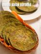 Mooli Palak Paratha, Radish Spinach Paratha