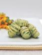 Spinach Gnocchi with Mango and Green Onion Salsa