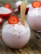 Strawberry Yoghurt ( Healthy Heart) in Gujarati