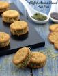 Stuffed Monaco Biscuit Sev Puri in Hindi