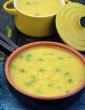 Sweet Corn and Asparagus Soup ( Jain Recipe)
