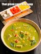 Thai Green Curry Veg Soup