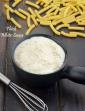 Thick White Sauce, Recipes Used for Baked Dishes