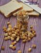 Toasted Bread Croutons, Oil-free Croutons