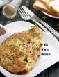 Veg Cheese Omelette, Breakfast Recipe in Hindi