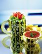 Vibrant Cucumber Cauldrons ( Vegetable Carvings)