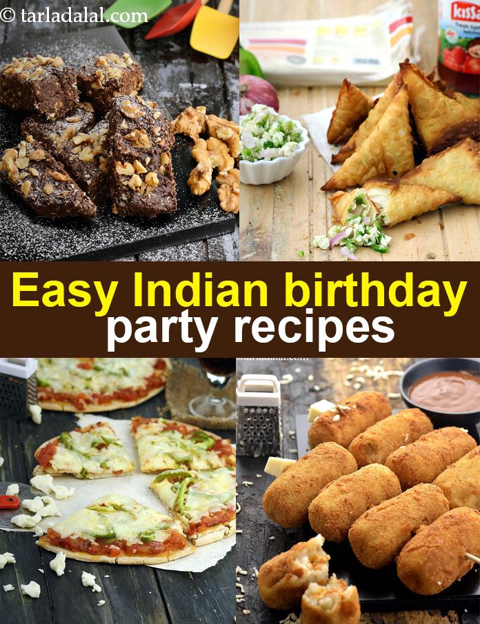 Easy Recipes To Plan For Your Birthday Party