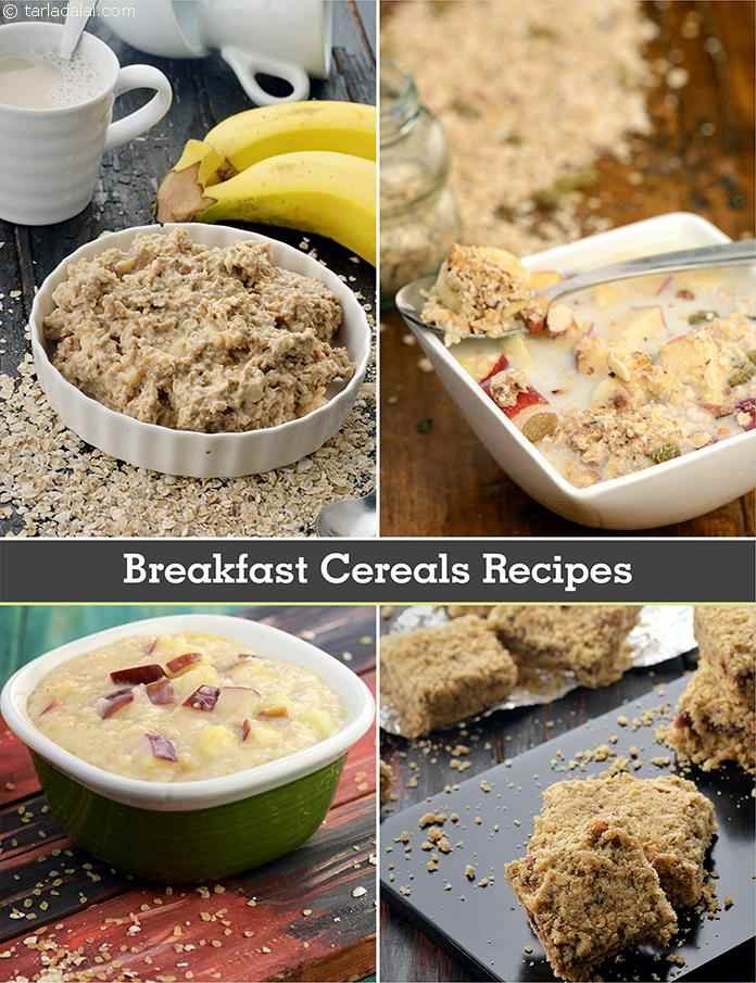 20 Breakfast Cereal Recipes : Veg Cereal Recipes
