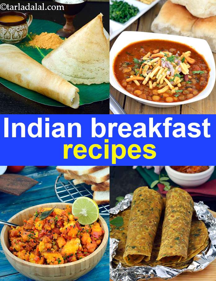 950 Breakfast Veg Recipes, Indian Breakfast Recipes.