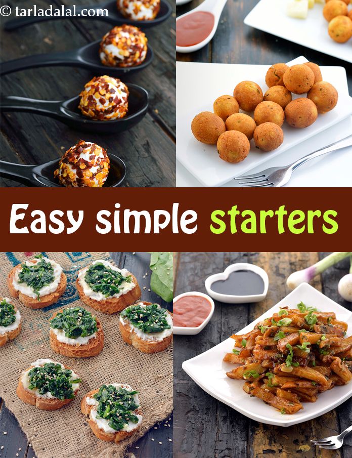Easy Simple Starters Recipes