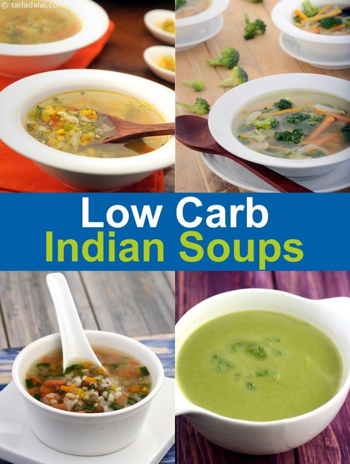 10 Low Carb Soups Healthy Indian Veg Low Carb Soups