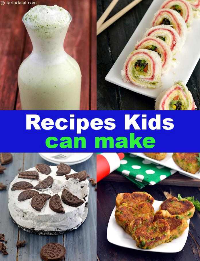 50 Recipes Kids can make, Easy recipes kids can make on their own