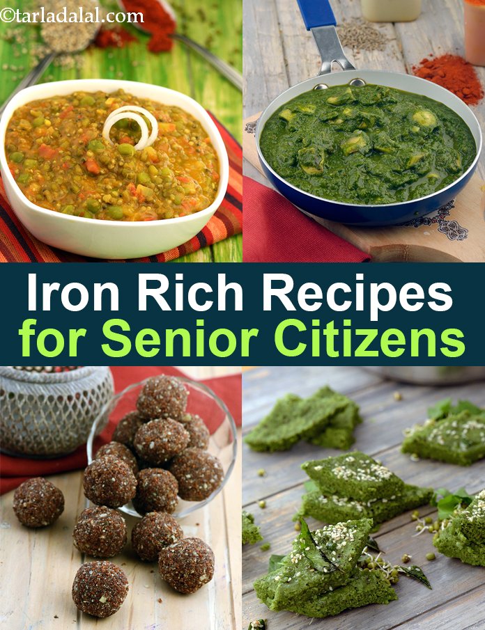Healthy Senior Citizen Iron Rich Recipes, Food