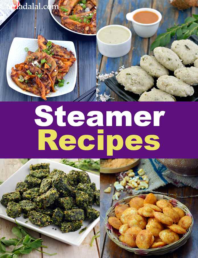 165 Steamer Recipes, Indian Steamed Veg Recipes, Tarladalal.com