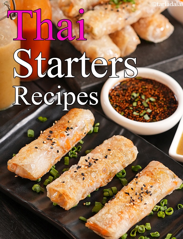 19 Thai Starter Recipes, Veg Thai Starters