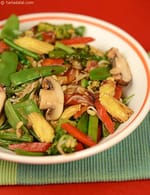 8 Treasure Vegetables recipe, Chinese Recipes