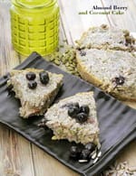 Almond Berry and Coconut Cake, For Fitness and Weight Loss recipe