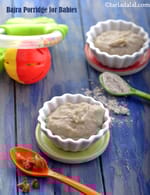 bajra porridge recipe for babies | healthy porridge for babies | millet porridge for babies |