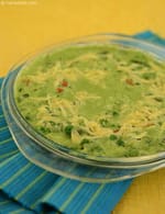 Baked Vegetables in Spinach Sauce  | Creamy Spinach Vegetable Bake | Baked Veggies in Spinach Puree |