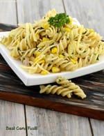 Basil Corn Fusilli recipe, Pizzas & Pasta Recipes