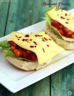 Bean and Cheese Burgers recipe, Step by Step recipes for Kids