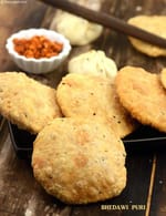 Bhedawi Puri recipe