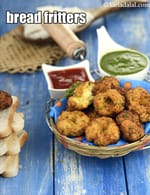 Bread Fritters recipe, Bread Pakoda Recipe
