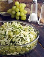 Cabbage and Grape Salad recipe