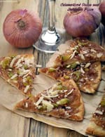 Caramelized Onion and Jalapeno Pizza recipe