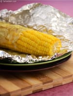 Charcoal Roast Corn recipe, Mexican Recipes