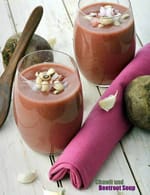 Chawli and Beetroot Soup recipe
