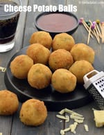cheese potato balls recipe  | Indian style potato cheese balls | party starter |