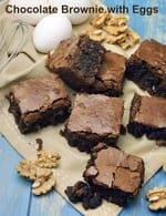 chocolate brownie with eggs recipe | chocolate Easter fudge brownies | Indian style best chocolate brownies |