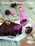 Chocolate Walnut Fudge recipe, Walnut Fudge Recipes