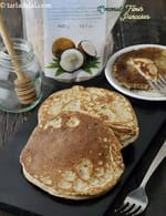 coconut flour pancakes recipe | low carb coconut pancakes | Indian style