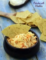 Coleslaw with Khakhra ( Tiffin Treats) recipe