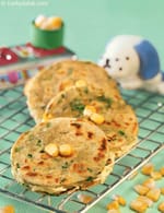 Corn Parathas ( Growing Kids Recipe)