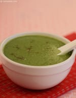Cream Of Lettuce Soup,  Microwave Recipe, Indian Microwave Recipes