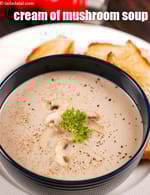 cream of mushroom soup | Indian style mushroom soup | creamy mushroom soup |
